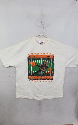 Vintage 2003 Bowling Green Heisman Hopeful T-Shirt Men's Extra Large White Cover