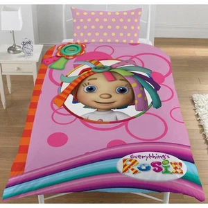 EVERYTHING ROSIE RAGDOLL GIRLS REVERSIBLE SINGLE DUVET QUILT COVER BEDDING SET - Picture 1 of 1