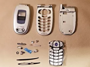 Nuova custodia LG telaio piastre centrali anteriori obiettivo tasti tastiera per VX6000 ARGENTO - Foto 1 di 5