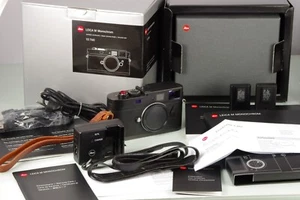 SUPER TOP 10760 LEICA MONOCHROM WETZLAR M BODY BOXED NEAR MINT EARLY 50 15/50 - Picture 1 of 13