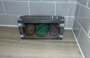 Game of Thrones 2014 HBO - Plüsch Drachen Ei Box Set Convention Exclusive 71/2000 - Bild 1 von 17