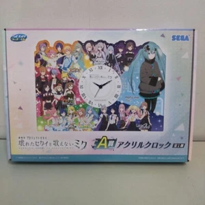 Project Sekai Acrylic Clock Sega Lucky Kuji The Movie Lucky Kuji A prize - Picture 1 of 2