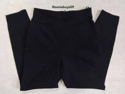 Pantalón Alexander McQueen para mujer con cremalleras laterales inferiores, negro, talla 40 Foto 1 de 4