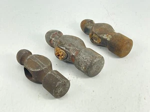 Lote De Colección 3 Piezas Cabeza de Martillo Ball Peen Rígida Temperatura Verdadera - Cabezales Solo Herramienta - Imagen 1 de 9