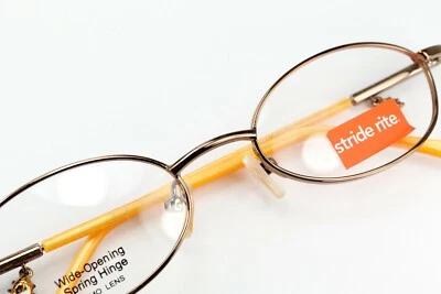STRIDE RITE SR 34 054 in Bronze / Orange 47-17-125 Youth Eyeglass Frame Flex C4 - Image 1 of 4