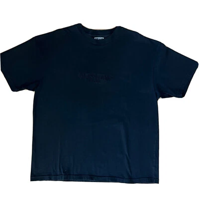 Vintage Guess Jeans Shirt XL Black Solid Georges Marciano Asap Rocky Wotherspoon - Image 1 of 4