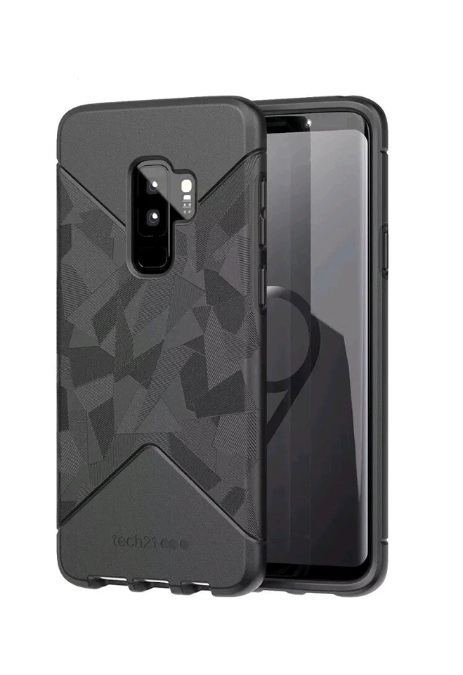 tech21 Genuine EVO Wallet Phone Case for Samsung Galaxy S9 Plus Black