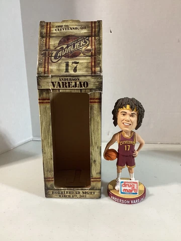 ANDERSON VAREJAO BOBBLEHEAD Cleveland Cavaliers CAVS SGA NBA basketball w/ box Cover