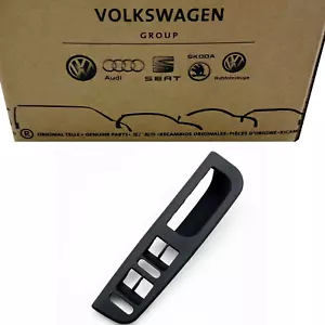 Original VW Türgriff innen Griffschale Blende Schwarz Für Golf IV Bora Passat - Picture 1 of 6