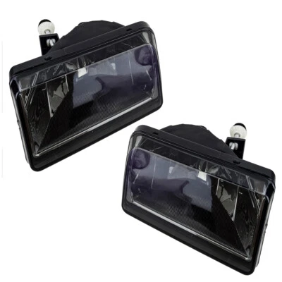Pair L+R Driving Fog Light Fit For Chevrolet Silverado Suburban Tahoe GMC Sierra — 第 1/4 张图片
