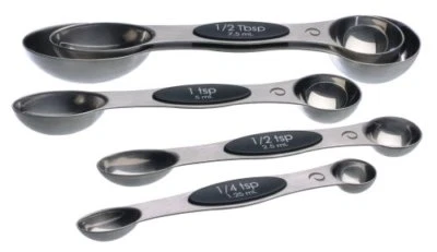 Prepworks by Progressive Magnetic Measuring Spoons, Stainless Steel - Set of 5 - Image 1 of 4