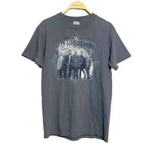 Third Day Christian Rock Band Wherever You Are Men TShirt Size S Blue Music Logo - Picture 1 of 12