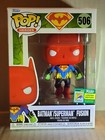 Funko Pop! DC Universe Batman/Superman Fusion SDCC Official Con Sticker