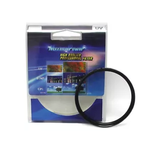 Cubierta protectora de filtro de lente ultravioleta UV MaximalPower 82 mm para Canon Olympus - Imagen 1 de 2