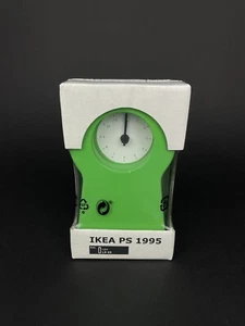 Ikea PS 1995 Uhr grün | kleine Standuhr Schlüsselloch Uhr Design Thomas Eriksson - Bild 1 von 7