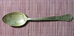 Cuchara de mesa de plata esterlina maciza 875 época soviética rusa de la URSS - Imagen 1 de 6