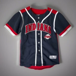 CC Sabathia Cleveland Indians Youth True Fan Baseball Jersey L BSB2 - Picture 1 of 8