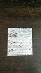 Vintage 1904 Ivers & Pond Piano Company Original Ad - 721 - Bild 1 von 1