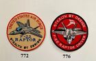 F-22 USA Air Force Raptor Driver iron on sew on Clothe badge Army Patches Jeans