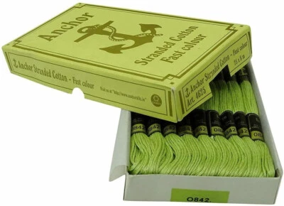 Anchor Embroidery Thread Stranded Hand Sewing Cross Stitch Cotton Thread 0842 - Image 1 of 4