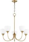 Quorum Lighting - Celeste - 5 Light Chandelier In Style - 27 Inches Wide By 24.5
