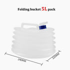 Folding Bucket With Faucet Plastic Outdoor Stretch And Contraction Large Bucket