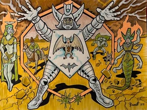 SHOGUN ** MIKE BENNETT'S ORIGINAL ART (2025) 03/10/25 - Picture 1 of 1
