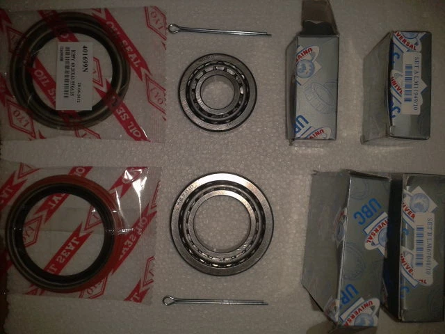 MAZDA RX2 RX3 CAPELLA 808 1300,BUDGET,FRONT WHEEL BEARINGS,TWO WHEEL KIT,2853 - image 1 of 1