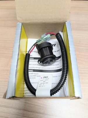 New OEM 2013-2017 Can-Am Commander (+Max) Cargo Box 12V Power Outlet, 715001321 - Image 1 of 3