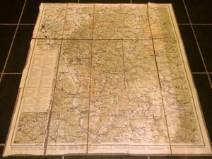 WW2 Ravensteins Wanderkarte vom Spessart. (M63) - Picture 1 of 3