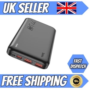 10000mAh Slim Power Bank Tragbares Schnell Ladegerät Akku 2 USB für Handy - UK - Bild 1 von 5