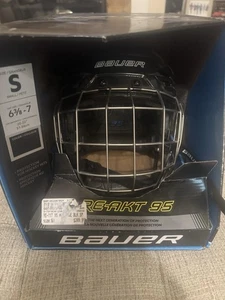 Bauer Reakt 95 Hockey Helmet Black Sz S (new) - Picture 1 of 5