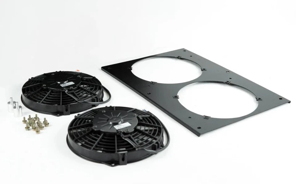 CSF  All-Aluminum Fan Shroud w/ Dual 9-inch SPAL Fan Fits Porsche 944 / 924S - Image 1 of 1