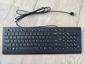 Lenovo Calliope 00XH587 Black USB Wired Desktop US Keyboard SD50L21375 - Picture 1 of 6