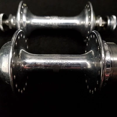 Paire de moyeux "CAMPAGNOLO RECORD" 36t (Ref 448) - Photo 1/4