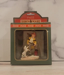Vintage Coca-Cola Town Square Collection Sparky and the Fireman Artikel# 64320  - Bild 1 von 2