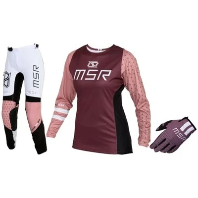 MSR Women's Nova Motocross Off road/ Dirt Bike Gear Set Pink Foto 1 de 4