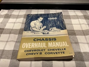 Chevrolet/Chevelle/Chevy II/Corvette 1966 - revisión del chasis (tienda) manual ST-73 - Imagen 1 de 3
