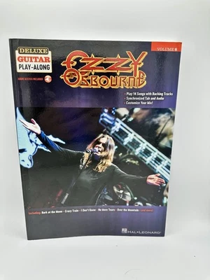 Hal Leonard Ozzy Osbourne Deluxe Guitar Play-Along Volume 8 Book/Audio Online - Image 1 of 4