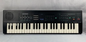 Casio Casiotone MT-140 schwarz Vintage Keyboard funktionstüchtig batteriebetrieben - Bild 1 von 11
