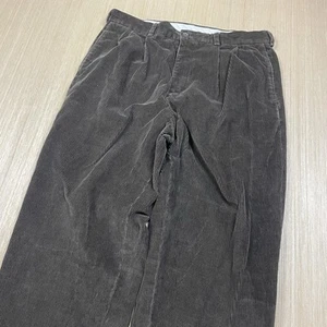 Brooks Brothers Vintage Corduroy Pants Straight Leg Trousers 36x34 33 Men’s 346 - Picture 1 of 10