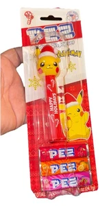 Pokemon PIKACHU - Dispensador Navidad PEZ - (2024) Caramelo - Imagen 1 de 4