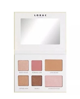 Lorac Malibu Free Spirit Eye Shadow & Cheek Shades Palette 0.4 Oz. NIB - Image 1 of 3