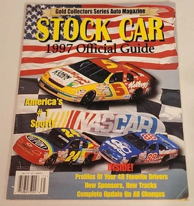 1997 Stock Car Official Guide Magazine Gordon Jarrett Labonte 48 Fahrerprofile - Bild 1 von 6