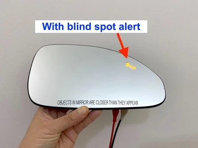 2013-2017 Buick Enclave Passenger Side Right Door Mirror Glass Blind Spot Alert Foto 1 de 4