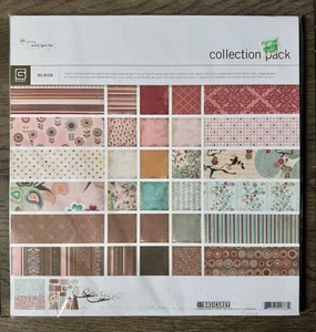 BASIC GREY **BLUSH** 12x12 Paper COLLECTION PACK Complete 2006 Pink/Brown NEW - Picture 1 of 4