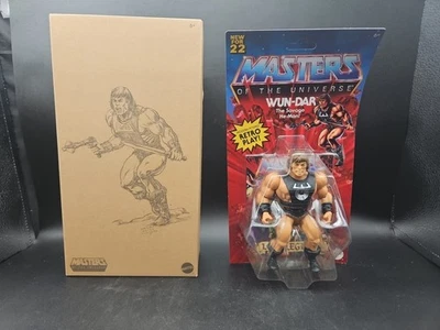 Masters of the Universe Origins Wun-Dar The Savage He-Man Exclusivo 2022 Mattel  Foto 1 de 4