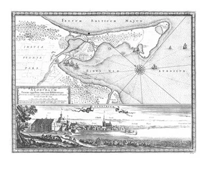 Antique map, Dahlbergh/Pufendorf, Neoburgum … - Picture 1 of 1