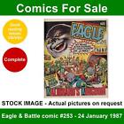 Eagle & Battle comic #253 - 24 January 1987 - VG/VG+ - Weetabix Mad Max