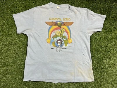 Camiseta De Colección Años 80 Grateful Dead What A Long Strange Trip Its Been Para Hombre XL Foto 1 de 4
